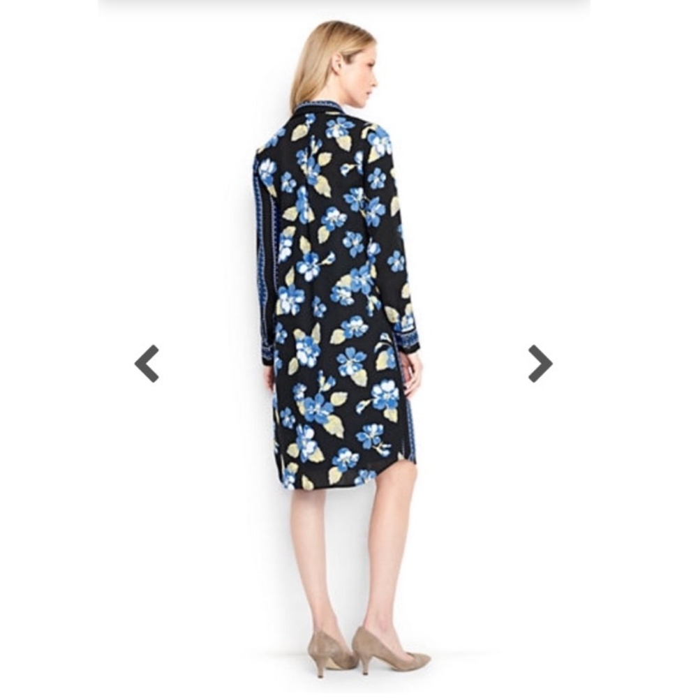 Lands End Engineered Stripe Dress - Picture 2 of 6
